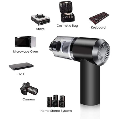 Wireless Handheld Vacuum Cleaner – 120W USB Rechargeable