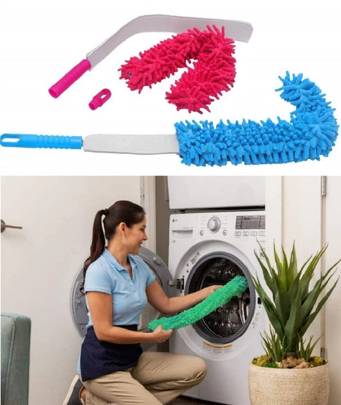 Microfiber Fan Duster – Flexible, Extendable for Easy Cleaning