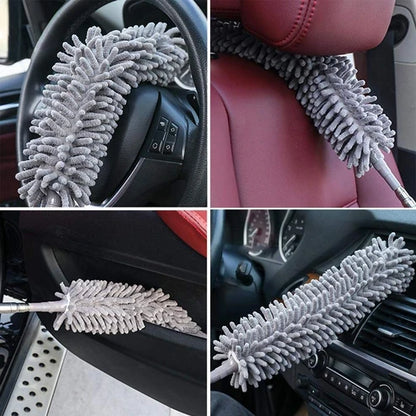 Microfiber Fan Duster – Flexible, Extendable for Easy Cleaning