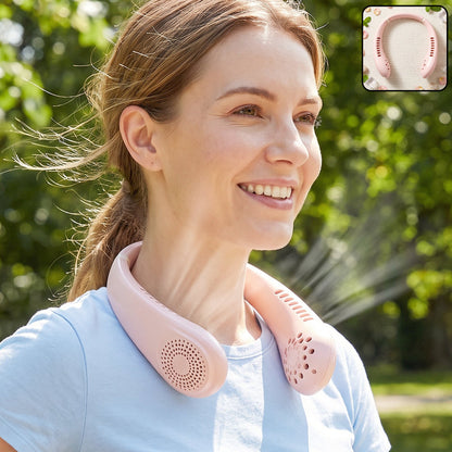Portable Bladeless Neck Fan - USB Rechargeable