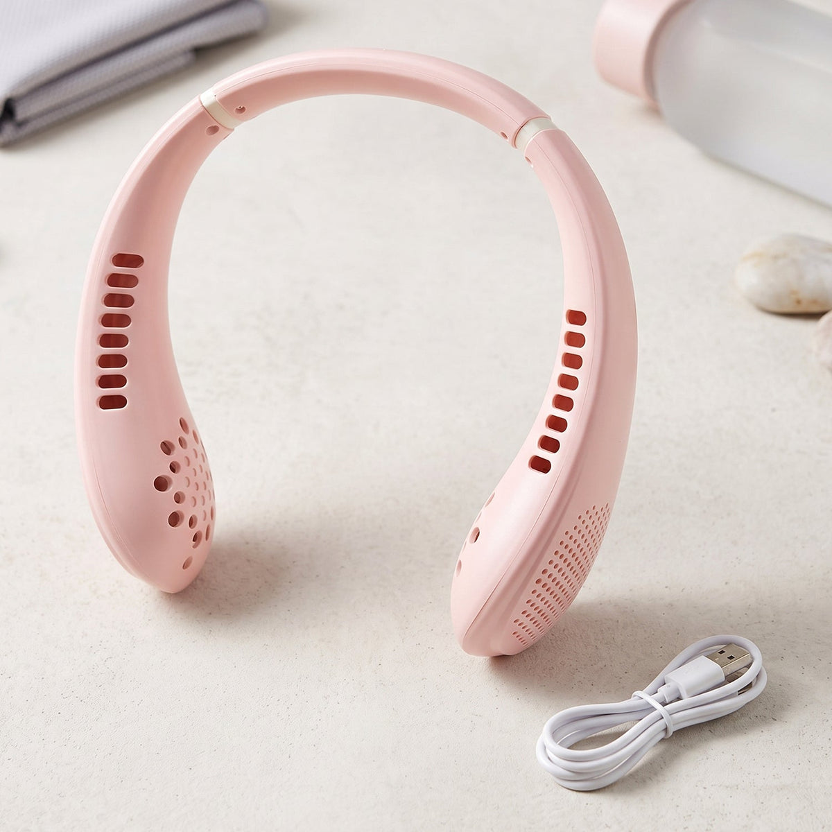 Portable Bladeless Neck Fan - USB Rechargeable
